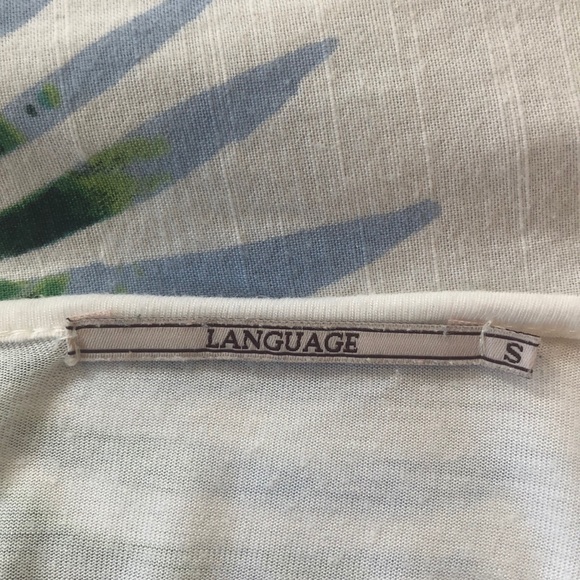 Language white tunic - Picture 4 of 6